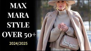 How to Dress in the Style of MAX MARA Autumn Winter for Mature Women