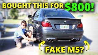 I BOUGHT this FAKE M5 for $800?! Fixed in ONE VIDEO!