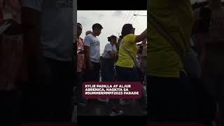 Kylie padilla and Aljur Abrenica, muling nagkita sa SummerMMFF2023 parade #viral #trending #shorts