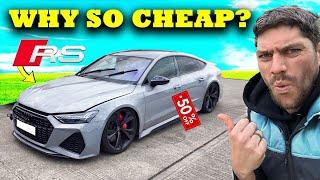 I BOUGHT THIS AUDI RS7 NEARLY HALF PRICE!!… HOW??