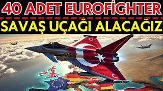 Türk Hava Kuvvetleri'ne 40 Adet EUROFIGHTER Geliyor! (Detaylar ve Özellikleri)