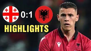 Albania vs Georgia 1-0 Highlights & All Goals (Nations League) Match Gjeorgjia Shqipëri