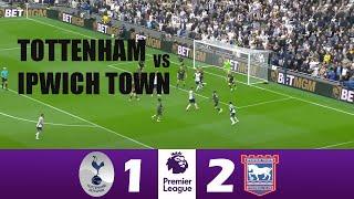 Tottenham vs Ipswich Town 1-2 | 2024 Premier League | Match Highlights