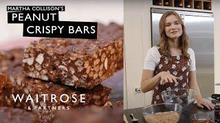 Martha Collison's Peanut Crispy Bars | Waitrose