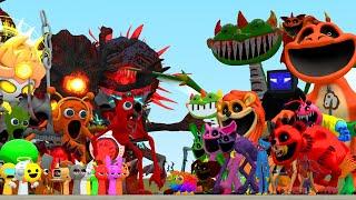 All Poppy Playtime Chapter 1-4 Monsters Vs All Sprunki Incredibox Monsters All Phase In Garry's Mod