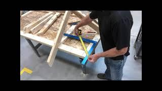 How to Layout and Cut a Hip Roof Part 4  The Hips