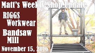 Matt's Weekly Shop Update - Nov 15, 2016
