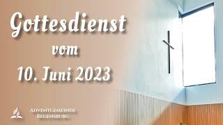 10.06.2023 | Livestream der Adventgemeinde Regensburg | Tye Davis