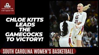 Chloe Kitts Dominates As South Carolina Women's Basketball Defeats Michigan!