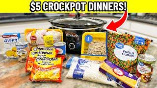 MORE $5 Budget Crockpot Dinners