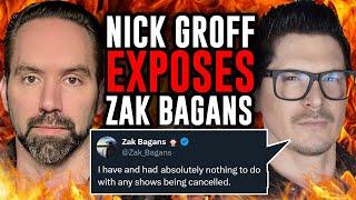 Zak Bagans EXPOSED by Nick Groff! Did Zak Cancel Paranormal Shows & Why Nick Left Ghost Adventures!