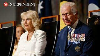 Watch again: King Charles and Queen Camilla attend events in Canberra during visit to Australia