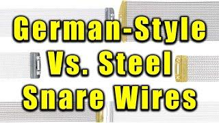 What are German-Style Snare Wires and Why Should I Care?