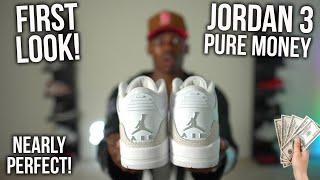  FIRST LOOK! THE JORDAN 3 PURE MONEY ARE NEARLY PERFECT IN HAND! NIKE MADE ONE HUGE MISTAKE ‍️