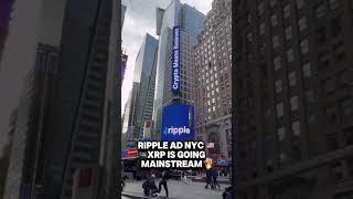 Ripple Ad takes over NYC  #crypto #xrpnews #xrp #ripple le