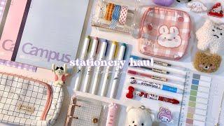 a huge stationery haul  ft. stationery pal ෆෆ