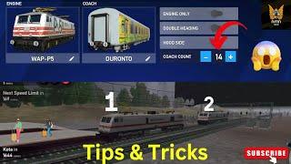 Secret  tips and tricks of Indian train simulator || Indian train simulator kaise khele  #gaming