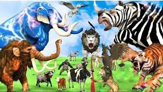 animals revolt TV || cow cartoon || wild animals || animals cartoon