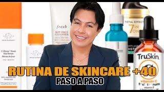 Rutina De Skincare Para 40 años de edad!