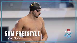 Jack Alexy Picks Up Win in Men's 50M Freestyle | 2023 TYR Pro Swim Series Westmont