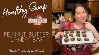 Healthy Swap | DIY Snickers #healthy #healthysnacks24 #candy #easyrecipe