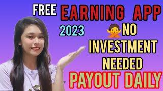 FREE EARNING APP 2023 : PAY OUT DAILY | PART 1️⃣ | NO NEED TO INVEST