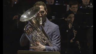 The Unknown Soldier - concerto for euphonium/wind band ! Ricardo MOLLA- Bastien BAUMET -Vicente LUNA