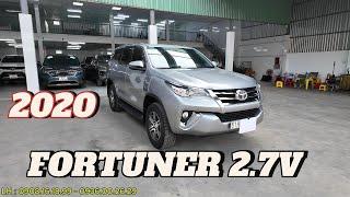 Ô Tô cũ Vạn Phúc Thủ Đức về thêm Toyota Fortuner 2.7V Xăng 2020 xe Gia Đình gầm cao 7 chỗ giá tốt