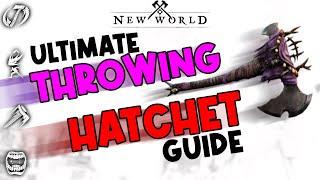 MAXIMIZE Your DPS Uptime With A Throwing Hatchet Build! ️New World Throwing Hatchet Guide