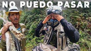 LORD WARNS me about the IMPOSSIBLE ROAD and THEN MY MOTORCYCLE BREAKS DOWN | COLOMBIA | Gravedad11