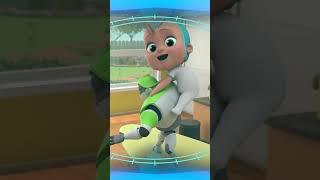 Daniel is Happy and Celebrating New Year 2025!  | ARPO the Robot | #shorts #arpo #robots