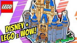 Spectacular LEGO Disney Castle 43222 | Speed Build