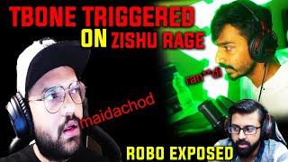 Tbone triggered on Zishu rage | big fight RoboTM