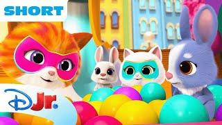 SuperKitties Su-Purr Adventures! | Let's Purr'N'Go! | @disneyjr