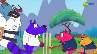 कोन जीतेगा Cricket Match | Pyaar Mohabbat Happy Lucky | Tv Serial | Zee Kids | Cartoon Show