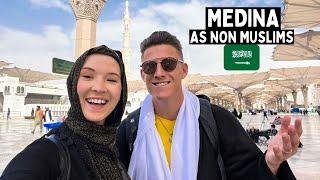 We visited MEDINA as Non Muslims (Converting to ISLAM?) السياح في المدينة المنورة