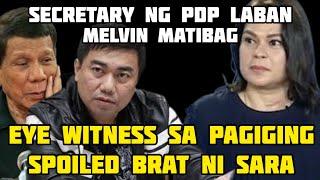 KAIBIGAN NI DIGONG,  NAGING WITNESS NA, TOTOO  BRAT SI SARA