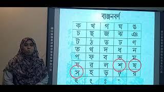 ব্যঞ্জণ বর্ণের প্রমিত উচ্চারণ/জ,য র,ড়,ঢ়,শ স,ষ এর প্রমিত উচ্চারণ