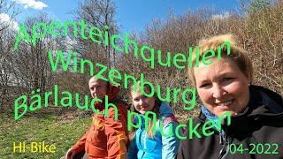 Apenteichquelle / Winzenburg zum Bärlauch pflücken | Wanderung