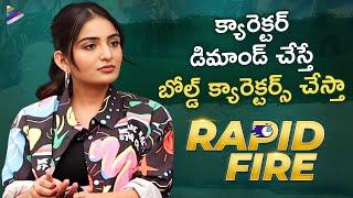 Ananya Nagalla Exclusive Rapid Fire | Tantra Movie Interview | Dhanush Raghumudri | Saloni | TFN