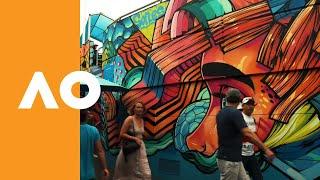 Experience the artwork at the AO | Australian Open 2019