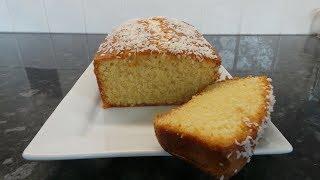 Moist Coconut Pound Loaf Cake