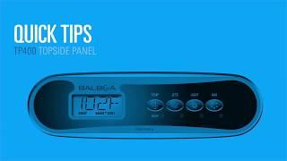 Balboa BP Series TP400 Topside Panel Advice by Hot Tub Suppliers