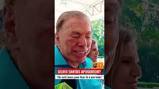 SILVIO SANTOS SE APOSENTOU? VAI VOLTAR PARA A TV? #shorts