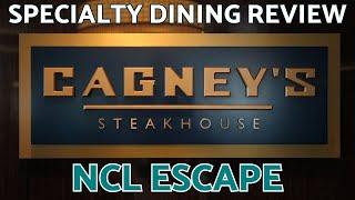 CAGNEY'S - Specialty Dining Review - NCL Escape