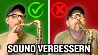 SAXOPHON-SOUND verbessern - 3 einfache Dinge