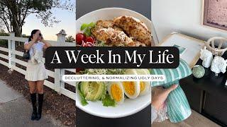 WEEK IN MY LIFE: Home Decor Finds, Decluttering, & Ugly Days