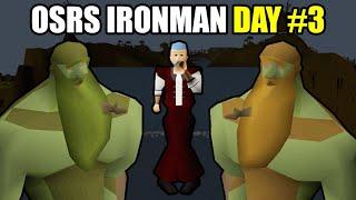 This Is DAY 3 of Playing an IRONMAN on OSRS