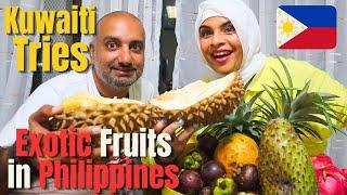 KUWAITI EAT DURIAN FOR THE FIRST TIME IN THE PHILIPPINES