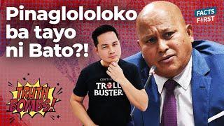 So, Bato plans to investigate... himself?!